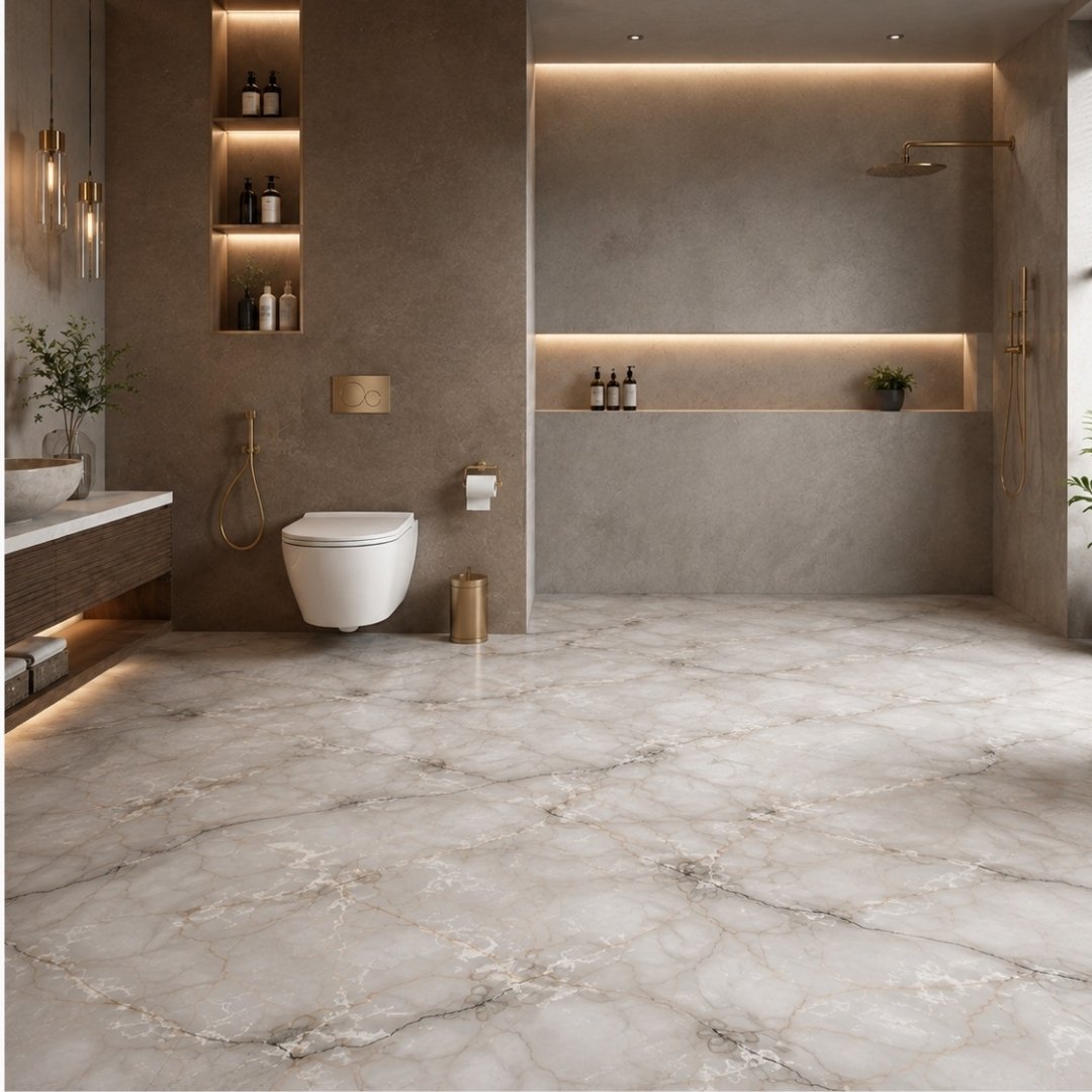 AL 7139 Marble & Stone Bathroom Tiles - My Home Studio